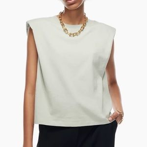 NWT Aritzia Shoulder Pad Top